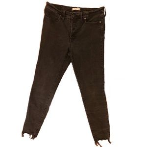 Madewell 9inch High Waisted Skinny Jeans
